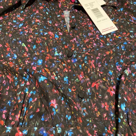 🟡 Parker Long Sleeve Shirt Dress in Mini Ditsy - Picture 7 of 9